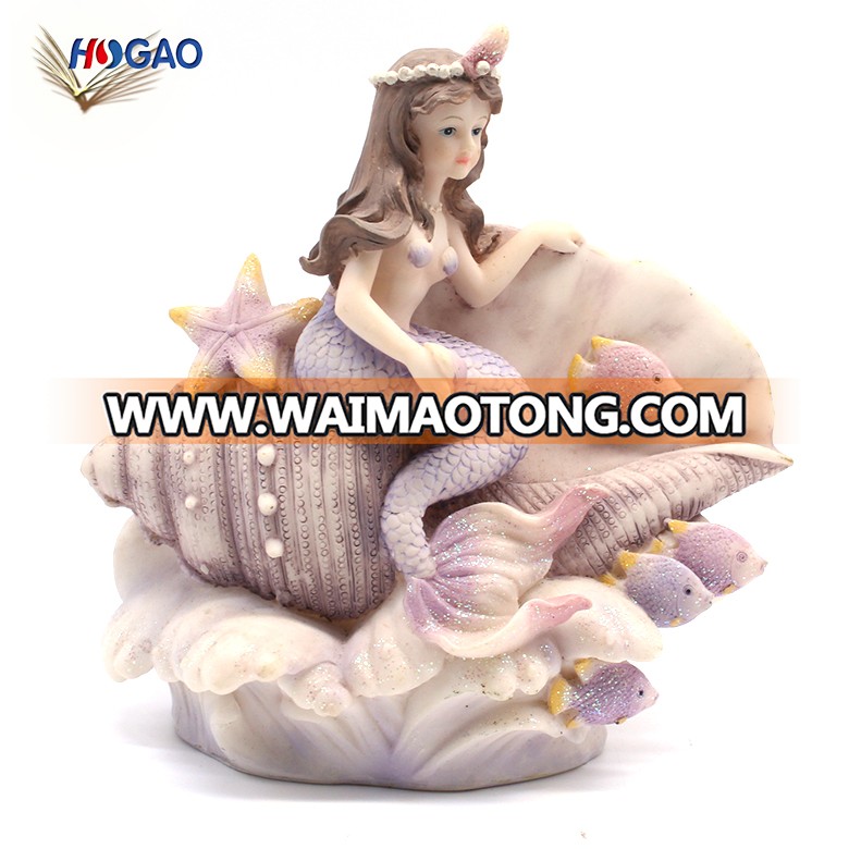 OEM Home Decoration Resin Mermaid Statue for Sale