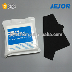 2009dle laser cut double knitted polyester LCD cleanroom wiper cleaning cloth for camera lens