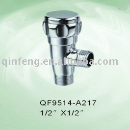 brass and zinc toilet angle valve,made in china