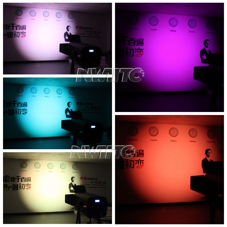 180w rgbw tv soft video projector zoom profile spot led fresnel light