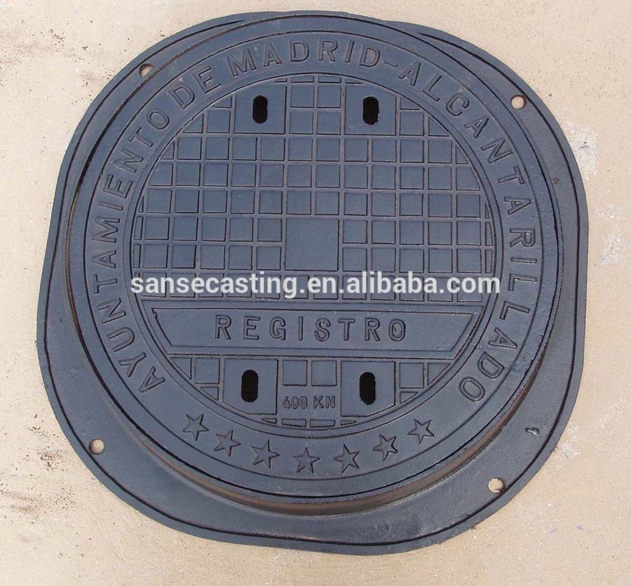 factory direct selling ductile iron manhole cover