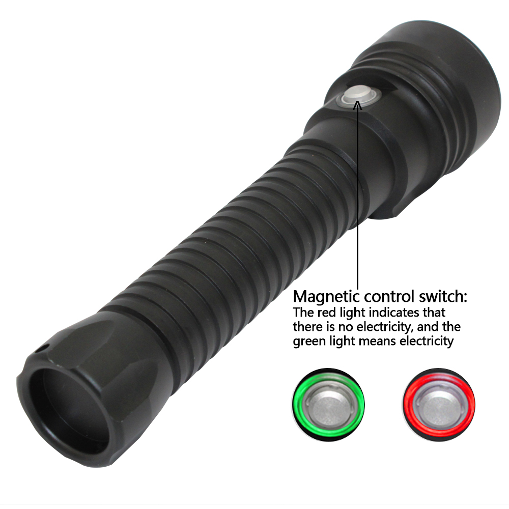 Zoom adjustable led diving hunting flashlight with XHP70 tactical linternas LED torch flashlight