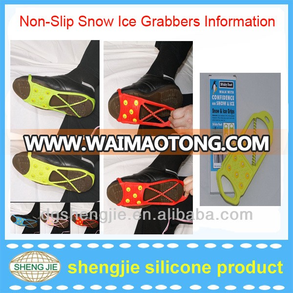 2014 hot winter protector Antislip Shoes Cover non-slip rubber shoe covers for snow walking