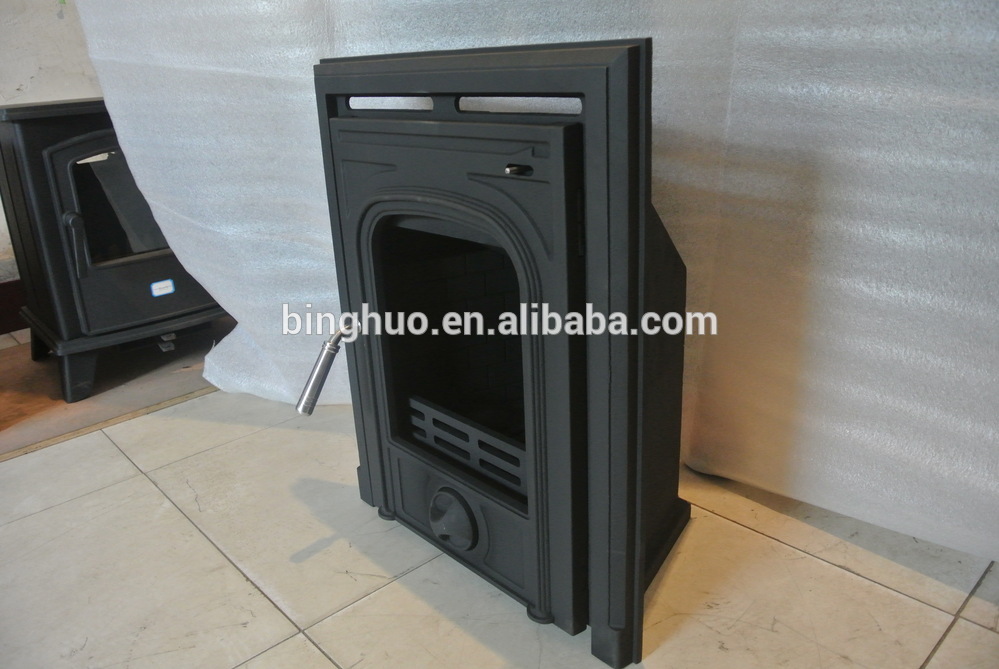 Cast Iron wood Fireplace for sale