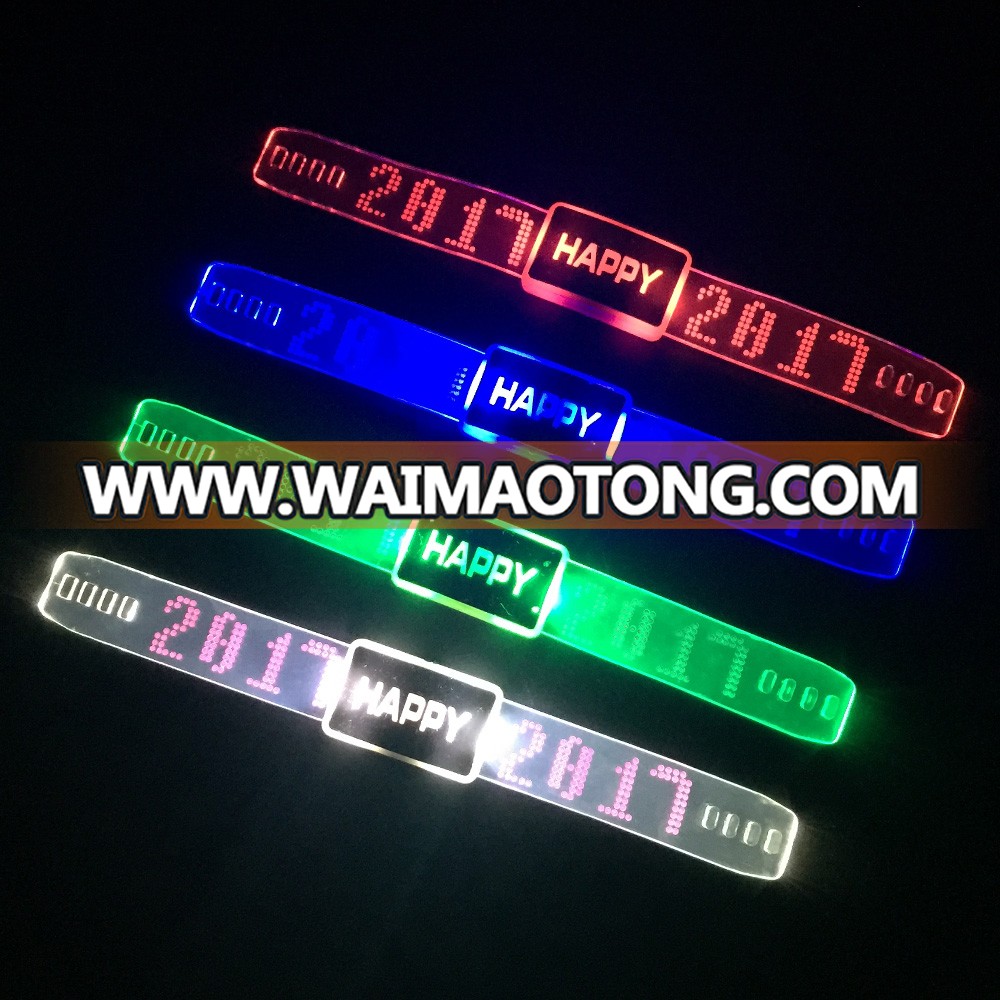 led bracelet flash wrist