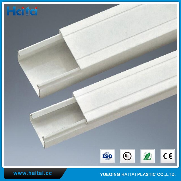 Haitai Low Price Plastic Wiring Duct PVC Cable Duct Solid Wire Ducts