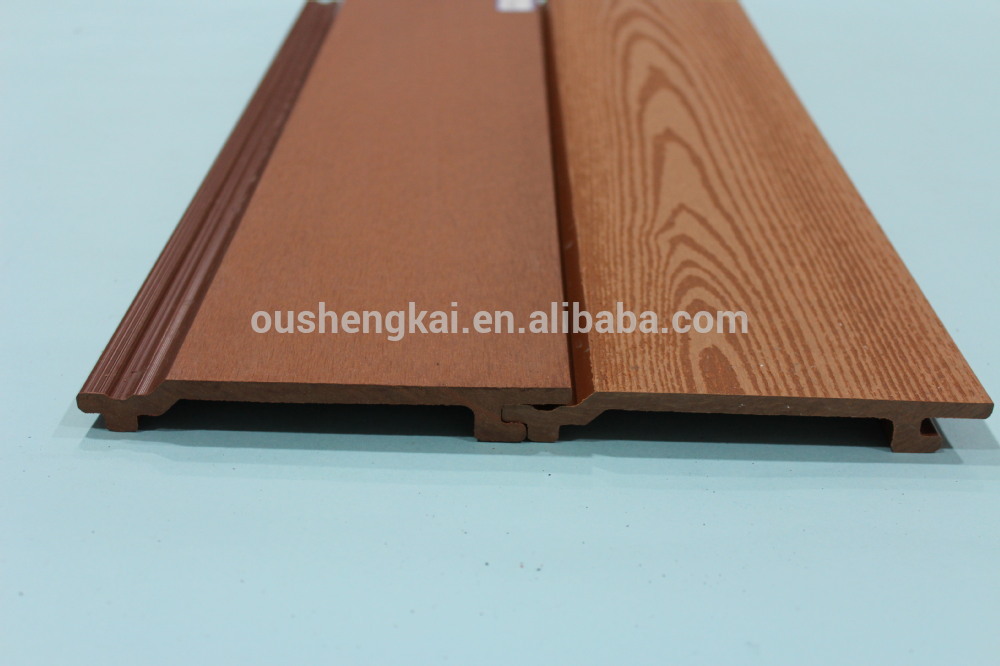 osk high quality wood plastic composite waterproof wpc WALL CLADDING