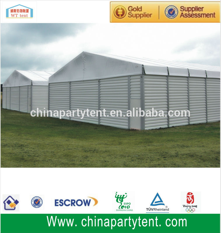 Temporary Storage Warehouse aluminum mainframe structure marquee Roof Top Tents