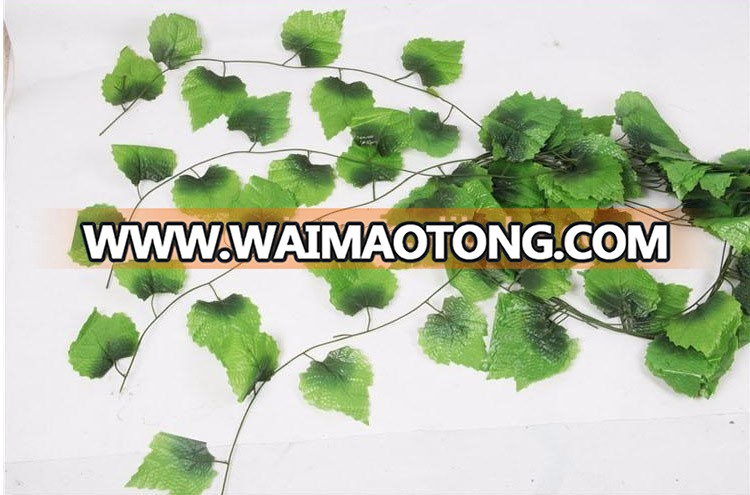 Artificial vines 2 m grape leaves vines