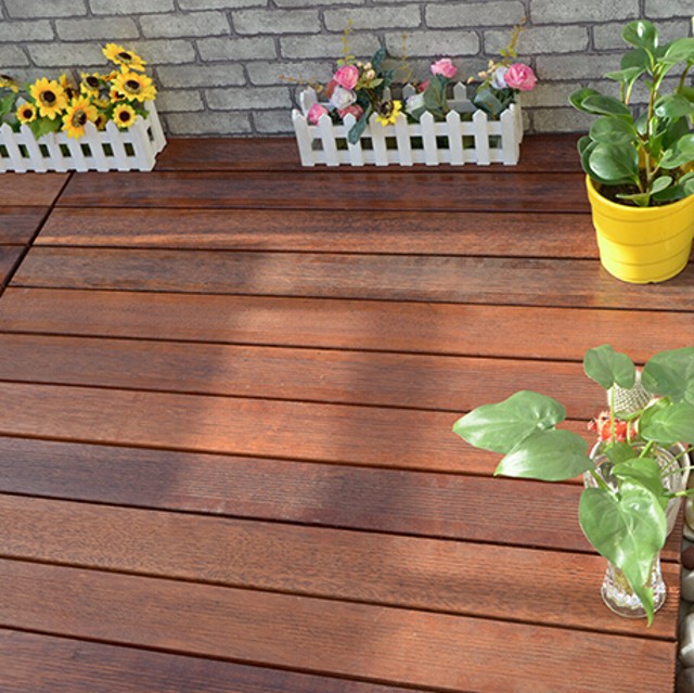 Hot Sale Wood Plastic Composite Decking Floor/Garden Composite Deck