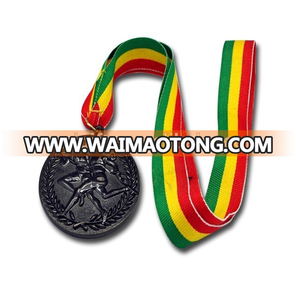 Professional manufacturer make metal custom medal / olympic metal medal with ribbon