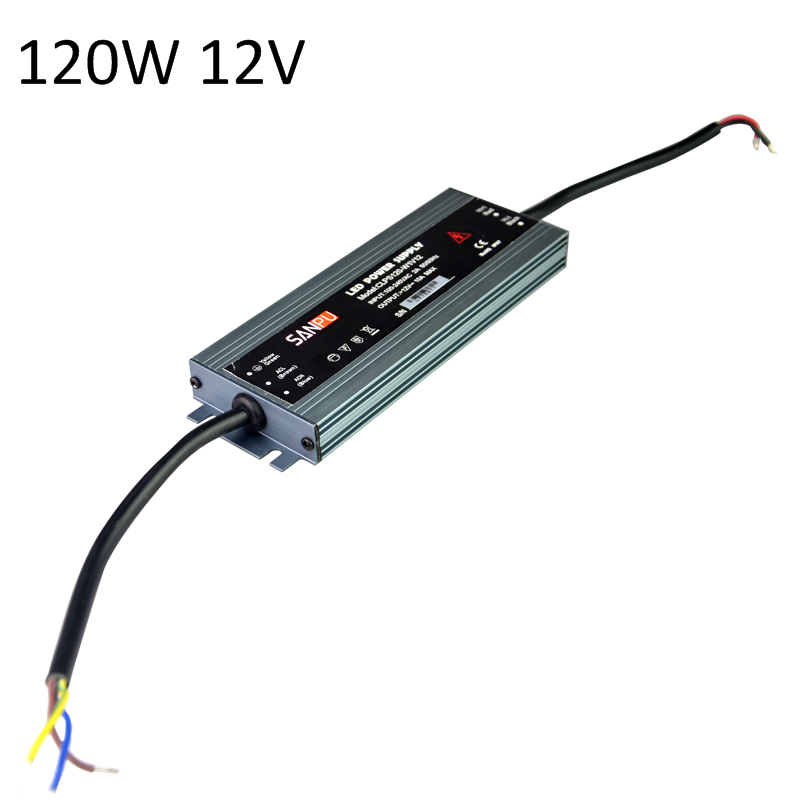 Aluminum 10A dc 120W mini 12 amp 12V switching power supply for cctv