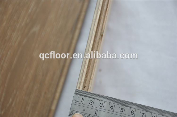 Best selling items!! white washed multilayer oak wood flooring, 6mm thick floor engineered white oak, guangzhou parquet floor