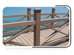 2016 new product wpc fence