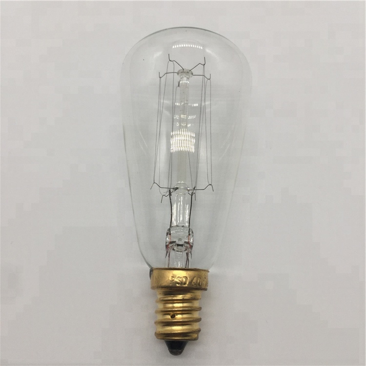 Walmart Certified Manufacturer Edison Bulb ST38 Clear Glass Vintage Lamp 25 40 60W