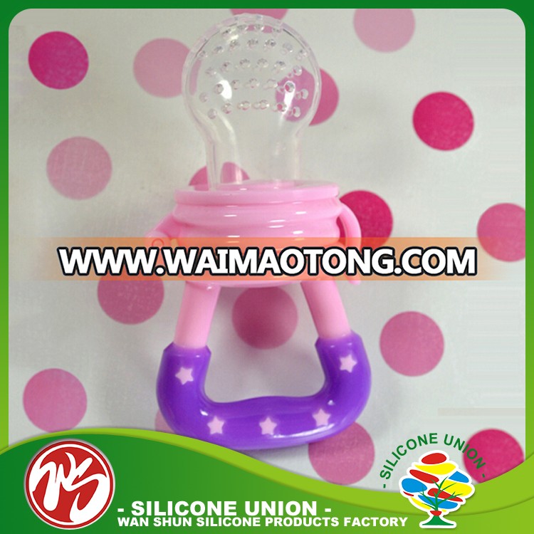 Food Grade Non-toxic Silicone Baby Bottle / Silicone Baby Squeeze Spoon / Silicone Baby Feeder