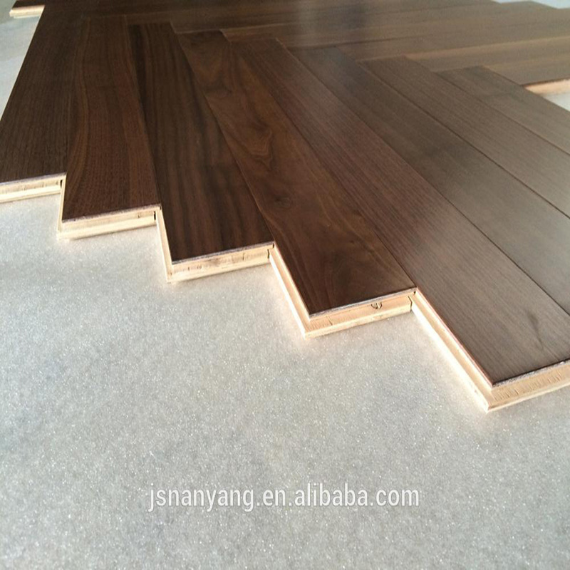 American black walnut herringbone parquet walnut fishbone parquet