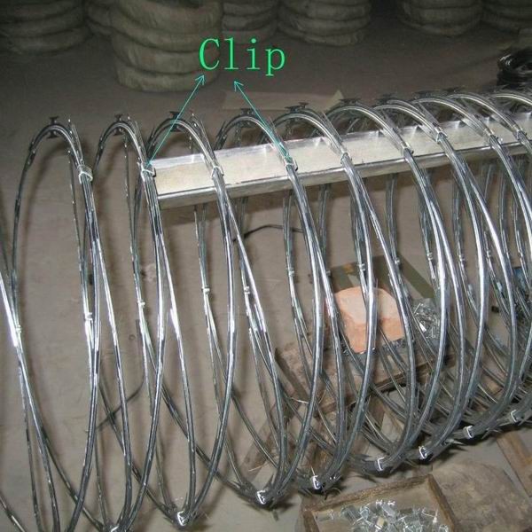 450mm coil diameter concertina razor barbed wire