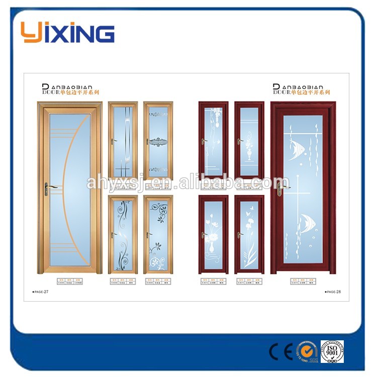 Hot-Selling High Quality Low Price Toilet Door Design Aluminium Bathroom Door