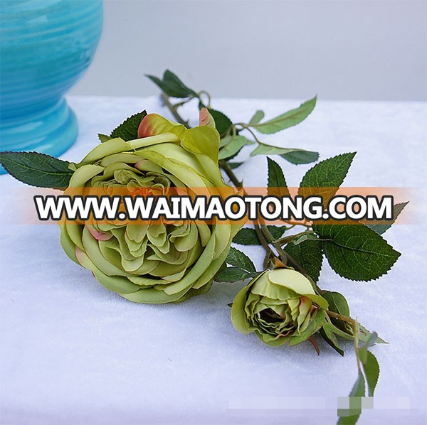 Best selling silk artificial rose flower for wedding