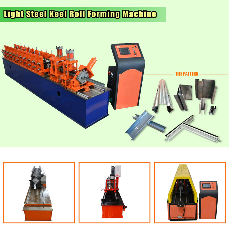 Most Popular Light Steel Arch Sheet Keel Cold Stud Roll Forming Building Machine