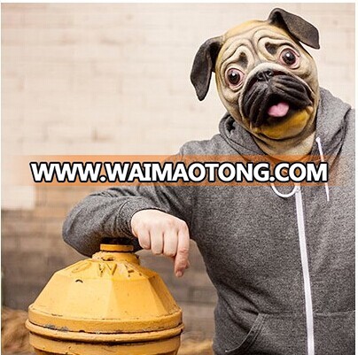 2014 hot sale latex Pug Mask