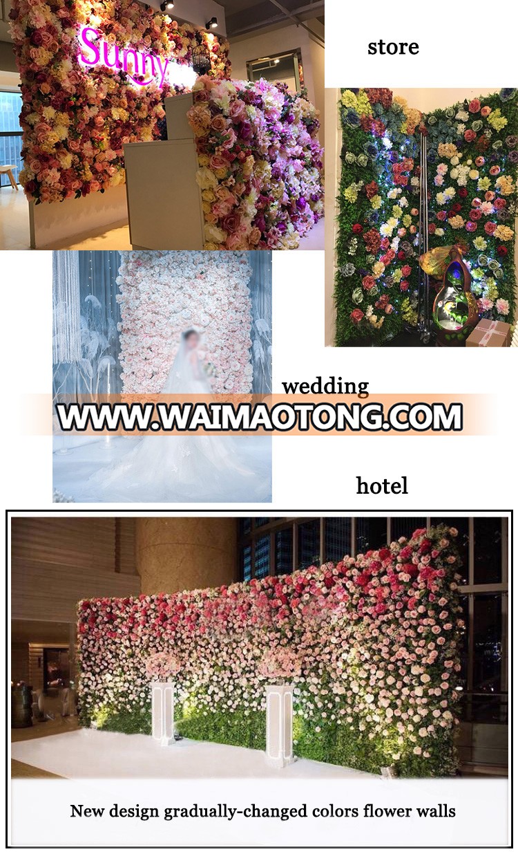 IFG Event High Quality Artifical Green Decor Wedding Flower Wall