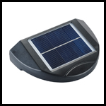 waterproof solar wall light with super bright LED