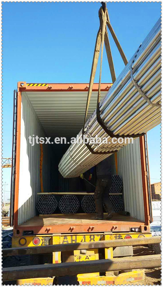 Tianjin manufacturer TSX-173325 galvanized steel pipe flexible 2 inch schedule 40 gi pipe prices