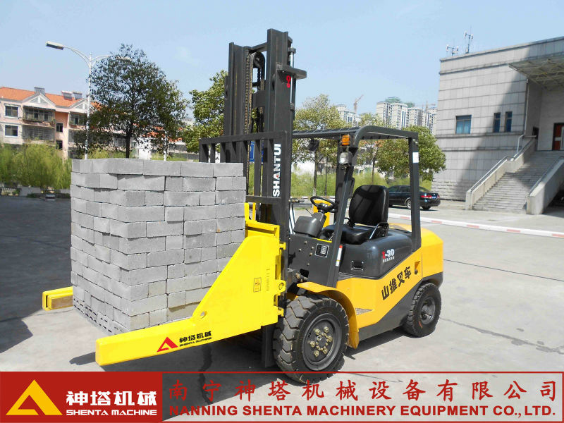 Manpower Saving Automatic Concrete Brick Grab Brick Loader