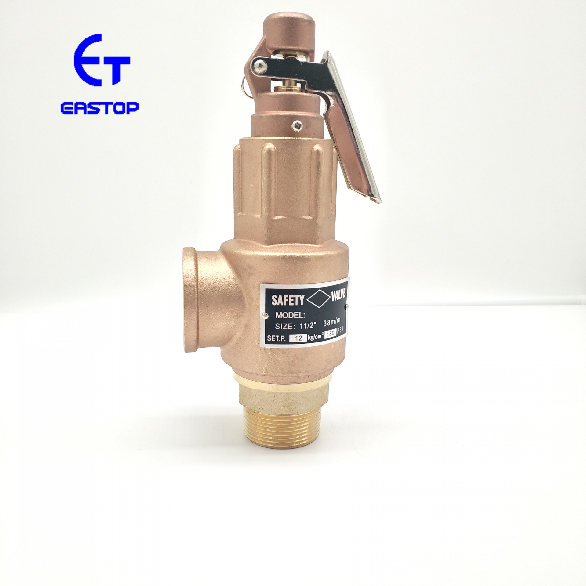 spring full lift thread connection brass forging control high pressure reduce relief air safety valve for boiler steam