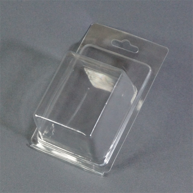 transparent PET PVC clamshell cellphone  packaging trays