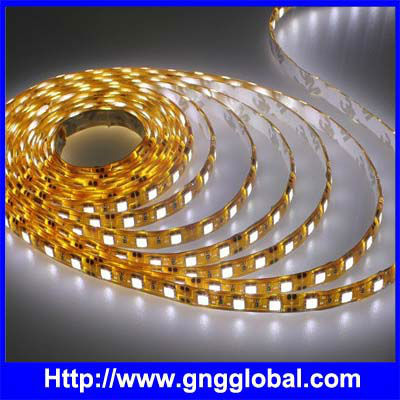 1 Roll 5M/lot 5M 60LED/m 300 LED Strip Light 5050 SMD Green Flexible Waterproof rgb led strip