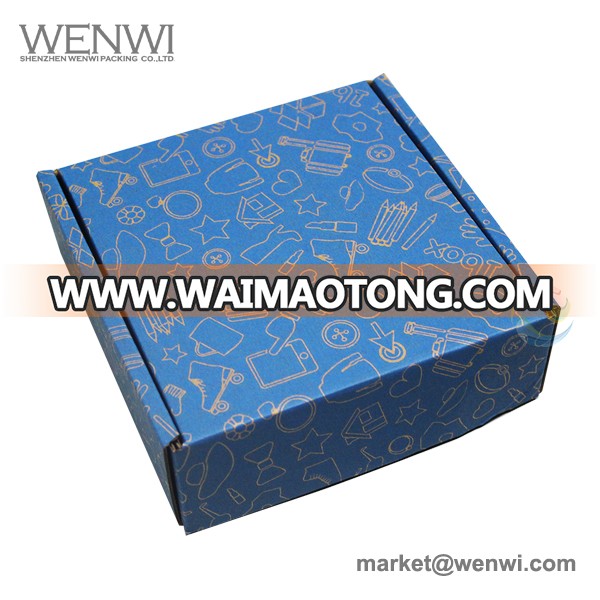 Manufacturer Recycled Square Corrugated Brown Kraft Paper Soap Boxes