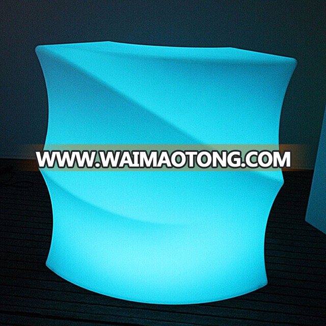 Wholesale lounge bar furniture lighted-up LED Bar Counters DJ Counter with 16 Colors Changing