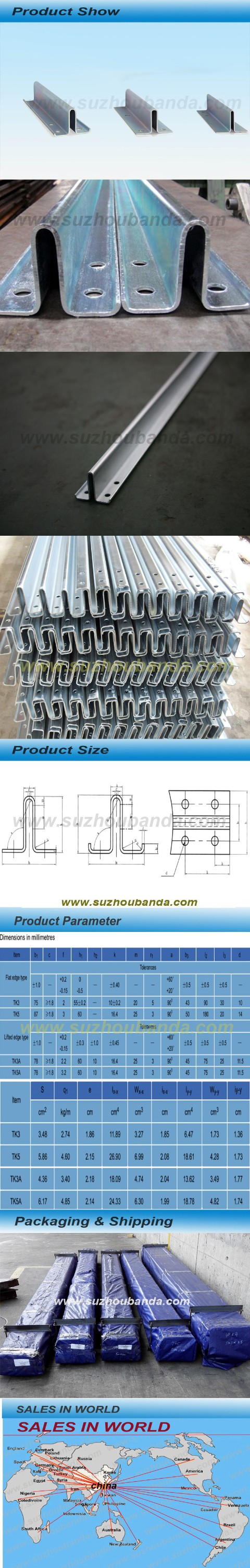 Elevator Parts/Elevator Hollow Guide Rail TK3, TK3A, TK5, TK5A