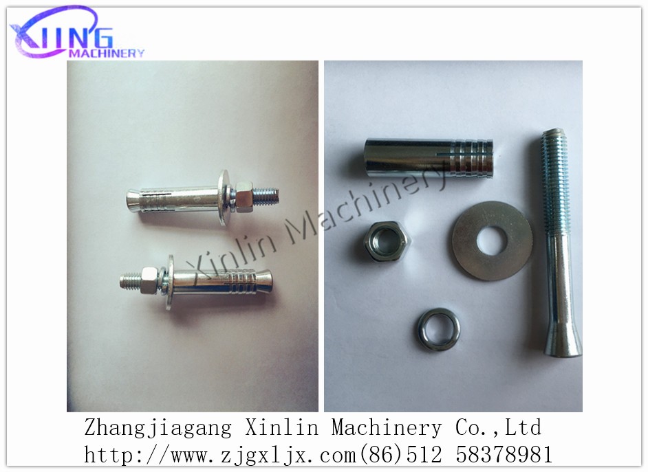 anchor bolt for lift and elevator parts
