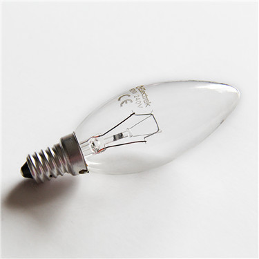 C35 B22 E14 40W Christmas decorative clear incandescent luminaire lighting bulb