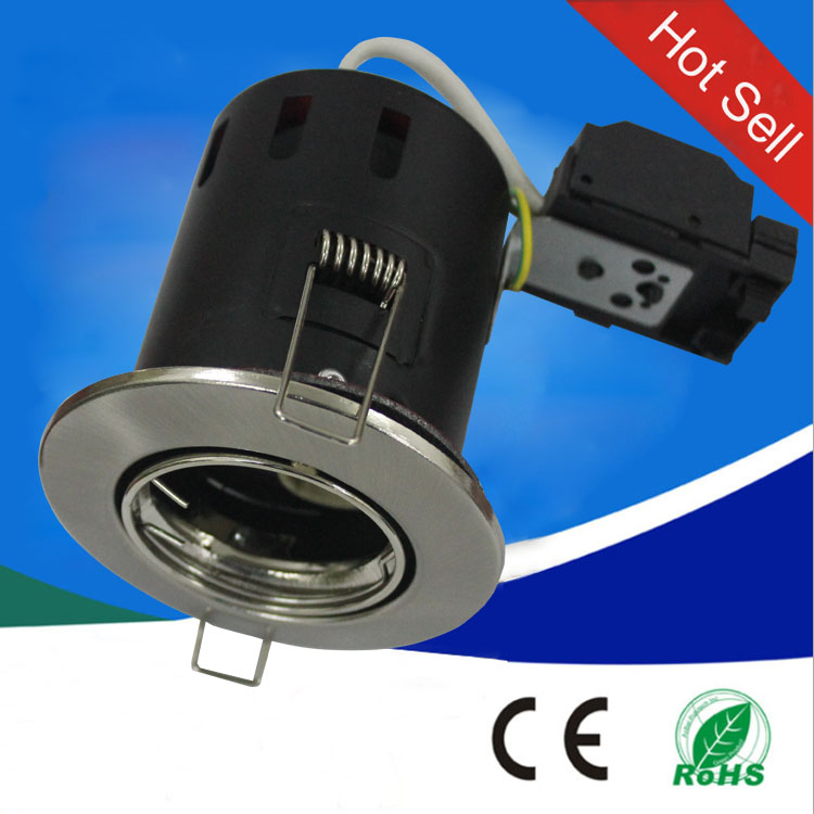 Die casting IP65 90min. flame proof GU10 fire rated downlight-directional fire rated downlights