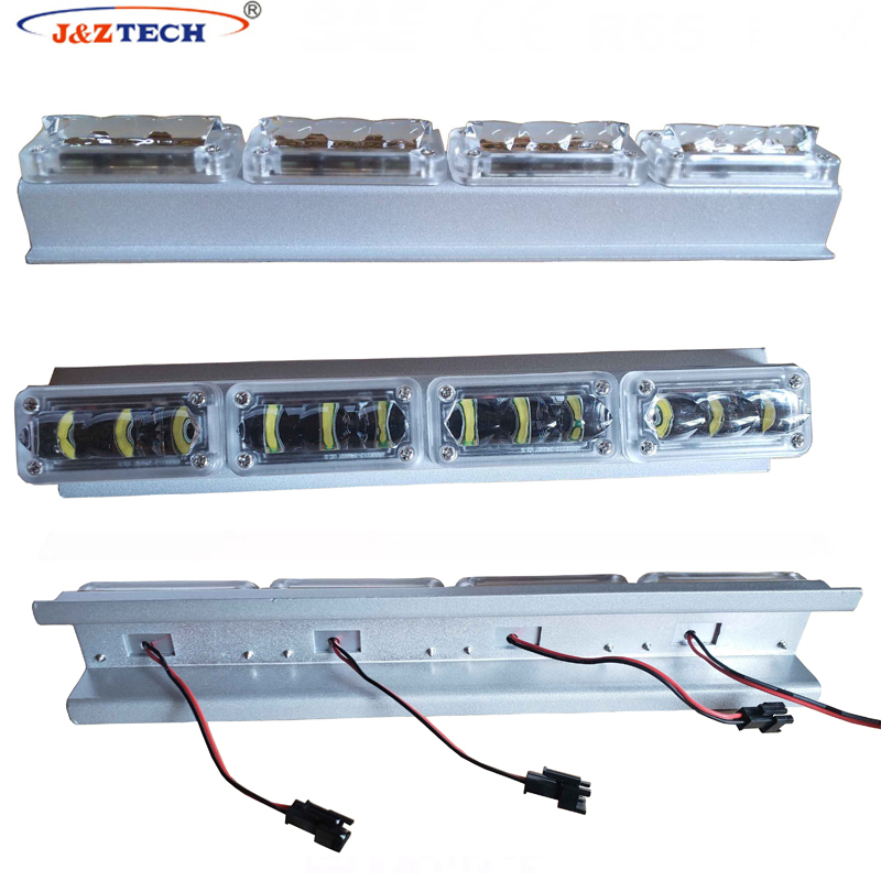 Super bright 14.5inches 12VDC magnetic mounting LED strobe mini warning lightbar for vehicle