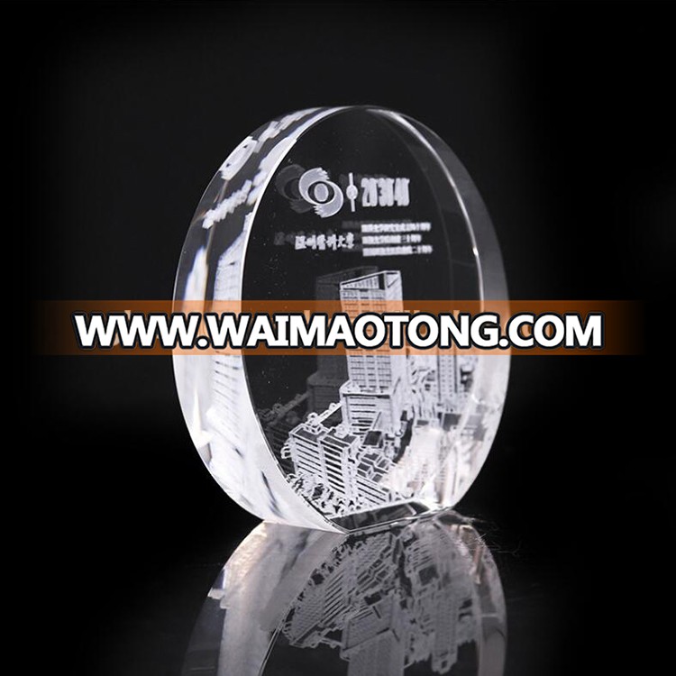 Handmade paperweight Fashionable gift crystal glass paperweight on sale