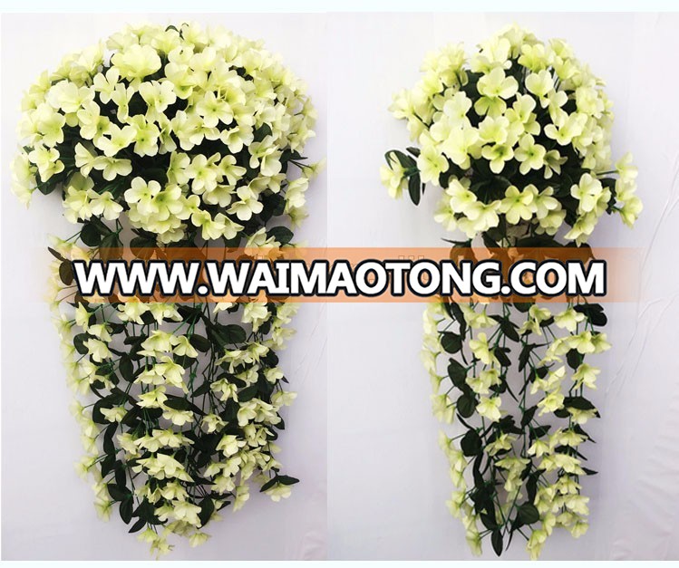 Fake vines home wedding decoration artificial violet vines