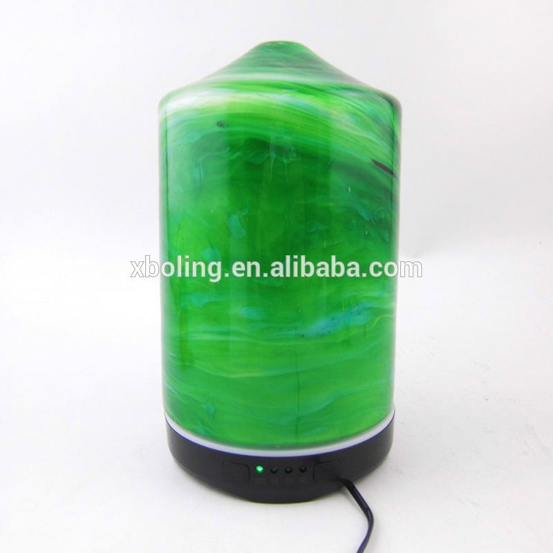 2018 hotsale craft  glass warm LED Ultrasonic aroma humidifier essential oil diffuser Aroma Diffuser