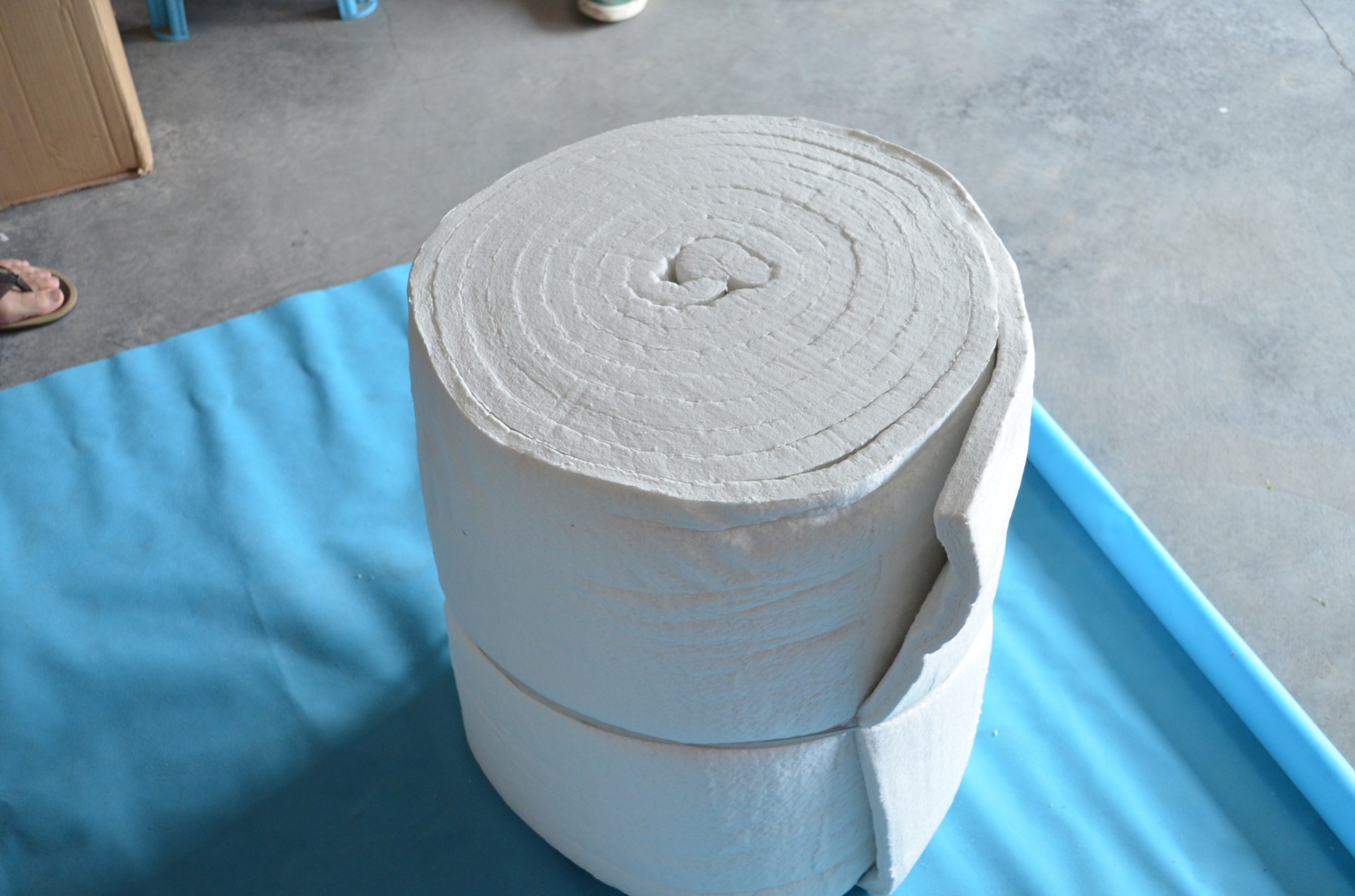 Thermal insulation ceramic fiber blanket for boiler insulation