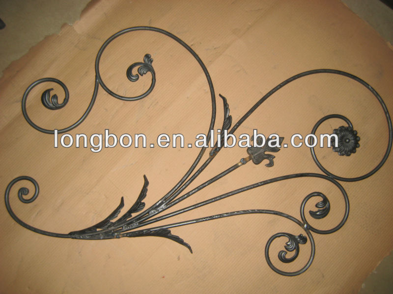 Top-selling ornamental cast iron fence parts