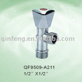 brass and zinc toilet angle valve,made in china