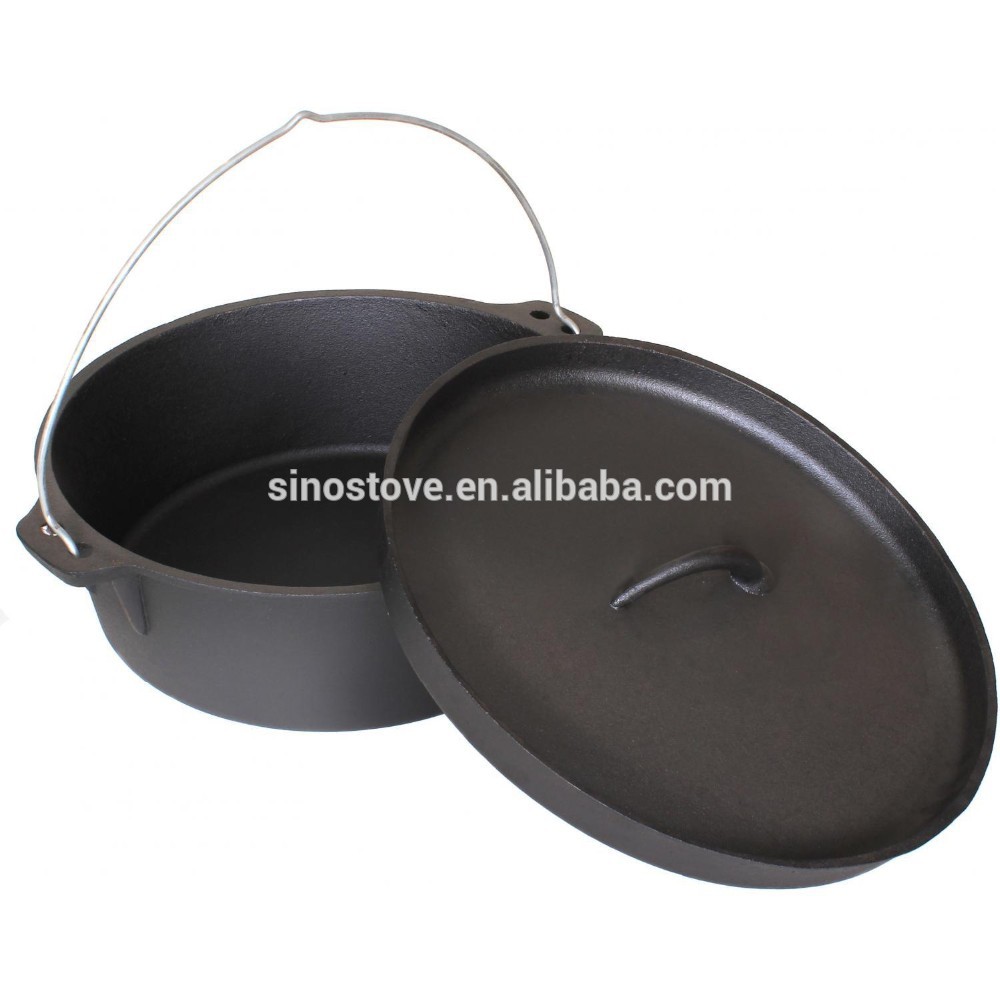 outdoor cookware/ pre-seasoned cast iron cookware