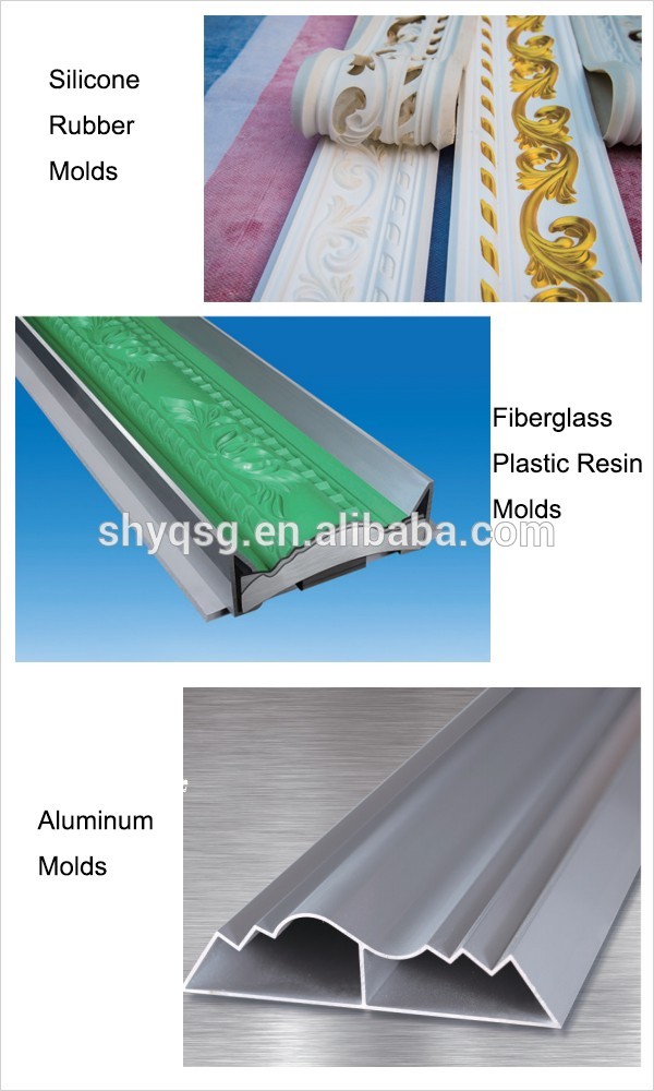 Paintable Resin Fiberglass Plastic Plastic Composite Dubai Hotel Ceiling Cornice Mouldings