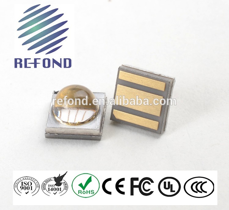 Shenzhen Refond 10W 6565 UV LED 395nm for UV Curing 4 chips uv led