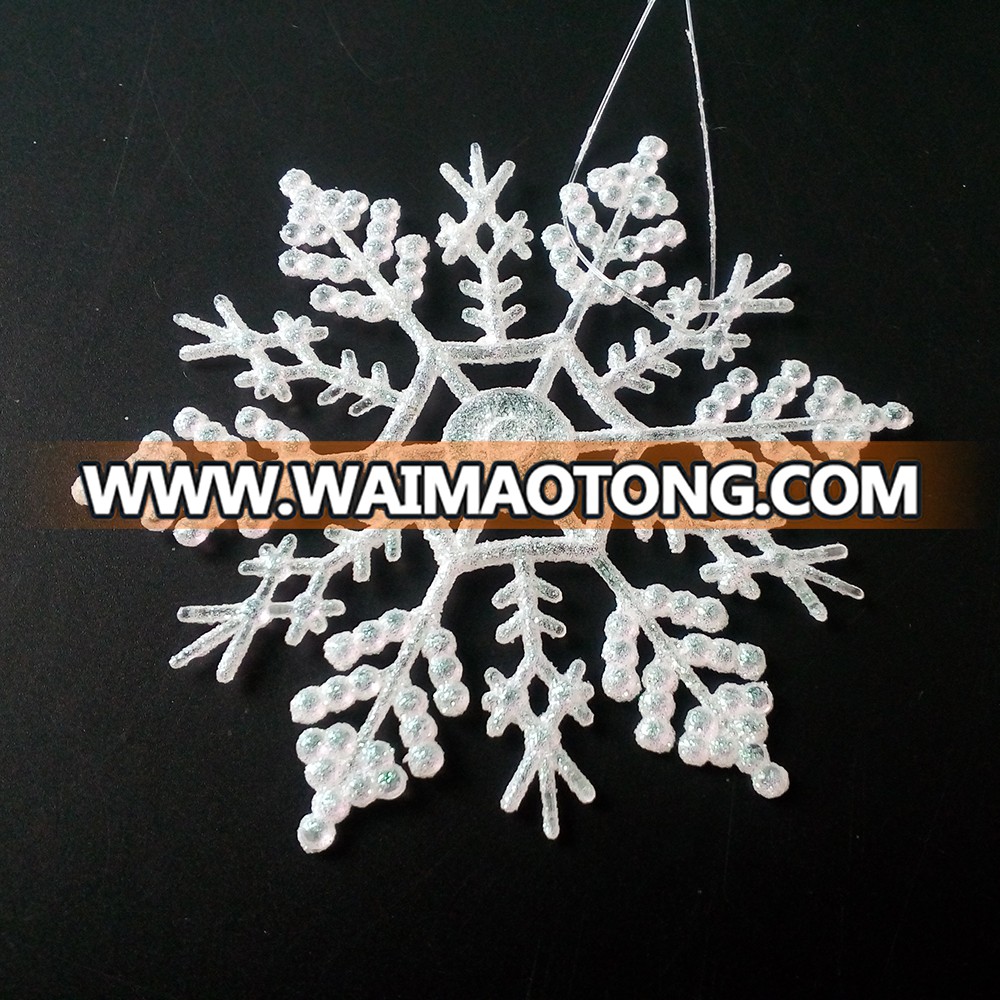 Outdoor Christmas Decoration Supplies White Snowflakes